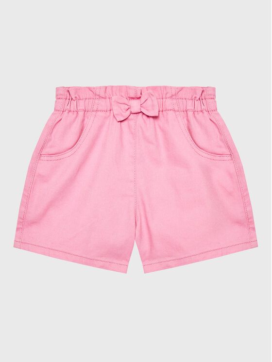 United Colors Of Benetton Шорти от плат 4RISG900W Розов Regular Fit за Момичета цена