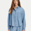 United Colors Of Benetton дънкова риза 5DHJDQ07U Тъмносин Regular Fit за Жени цена