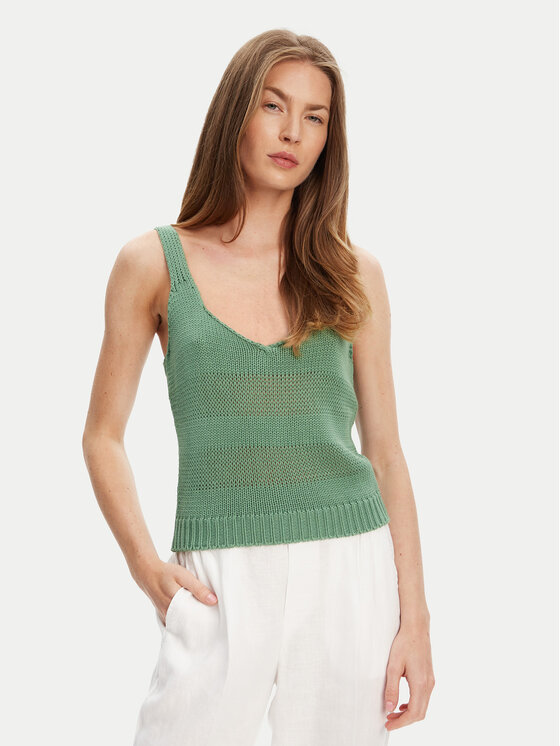 United Colors Of Benetton топ 1898DH018 Зелен Relaxed Fit за Жени цена