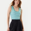 United Colors Of Benetton топ 30YSDH010 Зелен Regular Fit за Жени цена