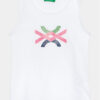 United Colors Of Benetton топ 3I1XCH012 Бял Regular Fit за Момичета цена