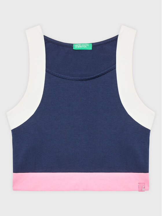 United Colors Of Benetton топ 3P4ZCH00O Цветен Slim Fit за Момичета цена
