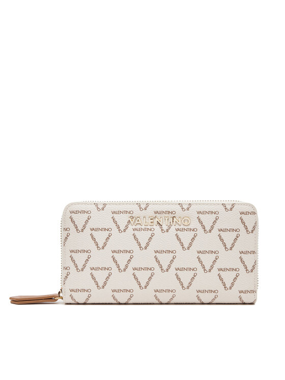 Valentino Голям дамски портфейл Lady Re VPS8GT155 Бял за Жени цена