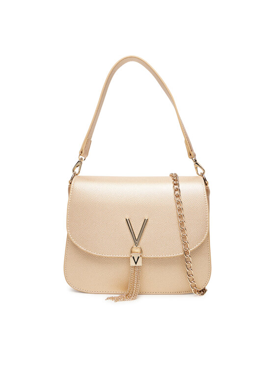 Valentino Дамска чанта Divina VBS1R404G Златист за Жени цена