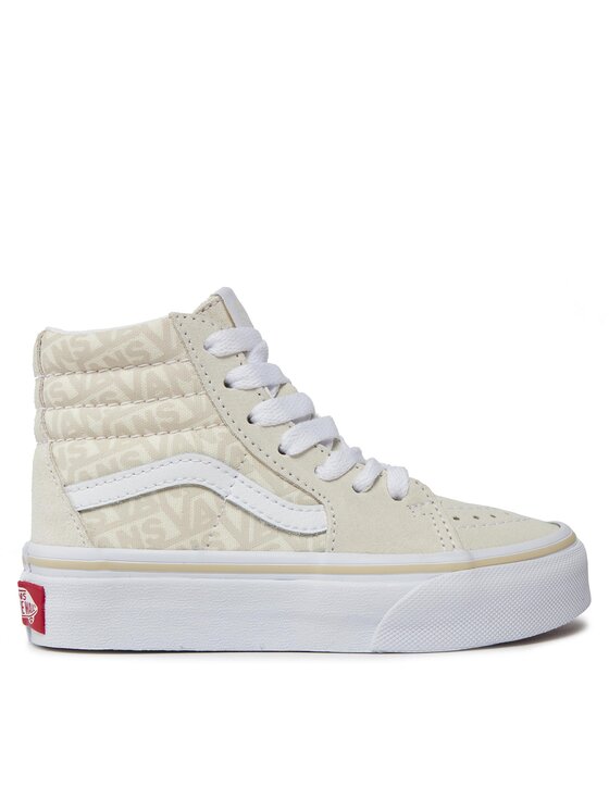 Vans Гуменки Uy Sk8-Hi VN0A4BUWUC01 Екрю за Бебета цена