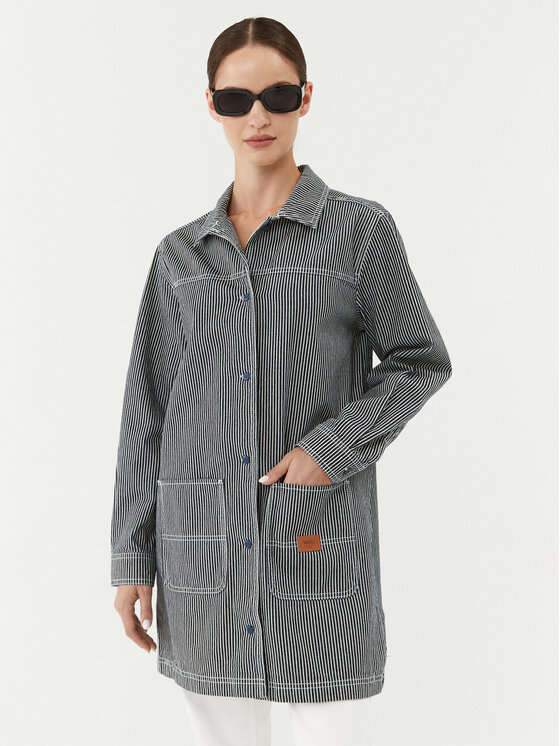 Vans Ежедневна рокля Ground Work Dusk Downer Dress VN00075U Син Regular Fit за Жени цена