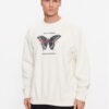 Vans Суитшърт Born In Anaheim Loose Crew VN000ABMFS81 Екрю Loose Fit за Мъже цена