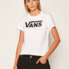 Vans Тишърт Wm Flying V Crew Tee VN0A3UP4 Бял Regular Fit за Жени цена