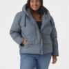 Vero Moda Curve Зимно яке 10297293 Сив Regular Fit за Жени цена