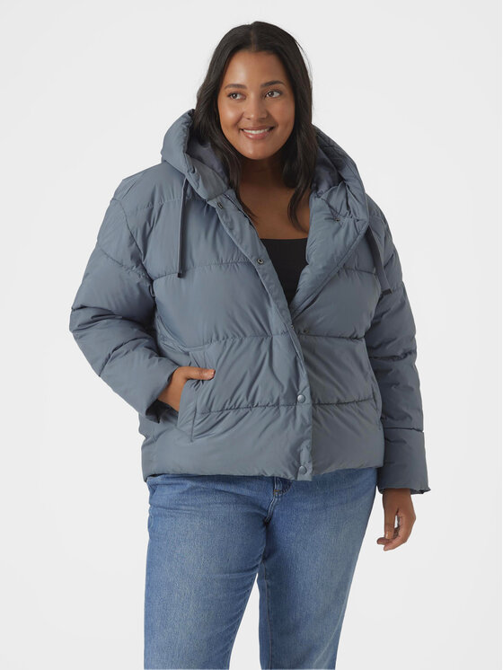 Vero Moda Curve Зимно яке 10297293 Сив Regular Fit за Жени цена