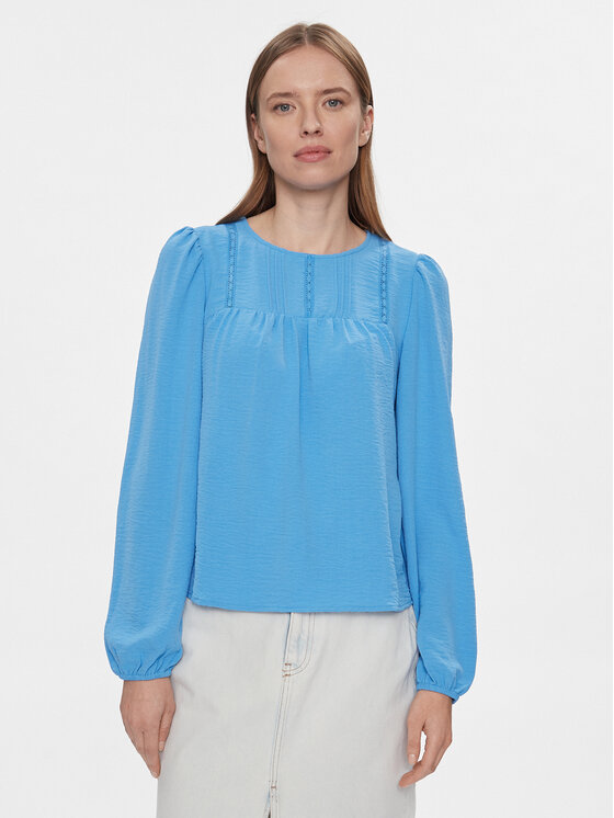 Vero Moda Блуза 10302546 Син Regular Fit за Жени цена
