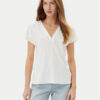 Vero Moda Блуза Bella 10327551 Бял Regular Fit за Жени цена