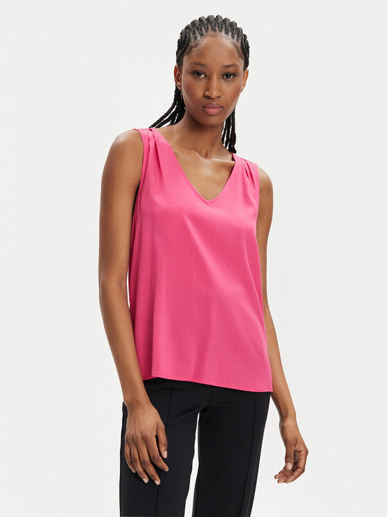 Vero Moda Блуза Brit 10286648 Розов Loose Fit за Жени цена