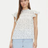 Vero Moda Блуза Trine 10301205 Бял Standard Fit за Жени цена