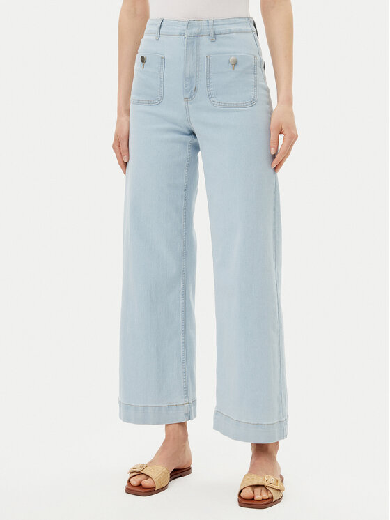 Vero Moda Дънки Kayla 10328192 Син Wide Leg за Жени цена