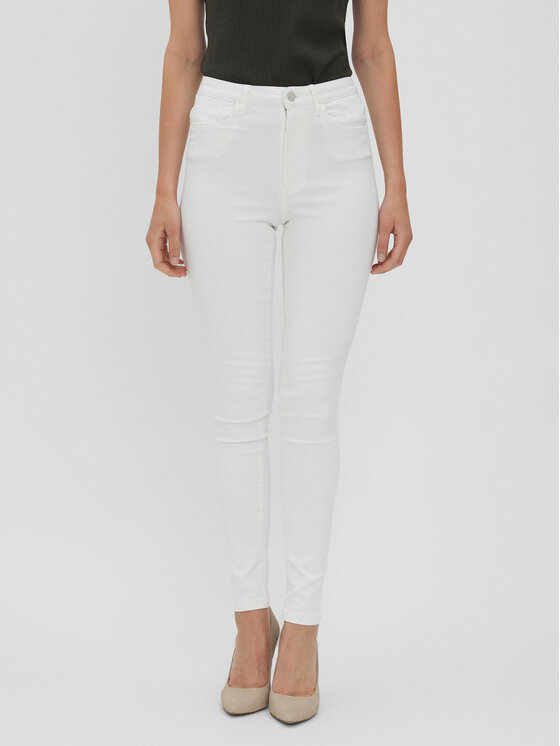 Vero Moda Дънки Sophia 10262685 Бял Skinny Fit за Жени цена