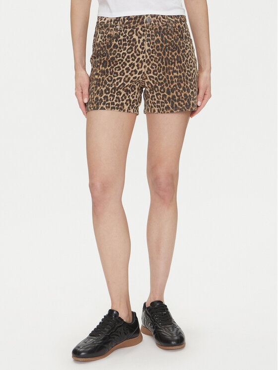 Vero Moda Дънкови шорти Tess 10329962 Кафяв Regular Fit за Жени цена