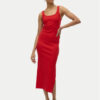 Vero Moda Ежедневна рокля Chloe 10325601 Червен Slim Fit за Жени цена