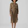 Vero Moda Ежедневна рокля Chris 10292485 Зелен Regular Fit за Жени цена