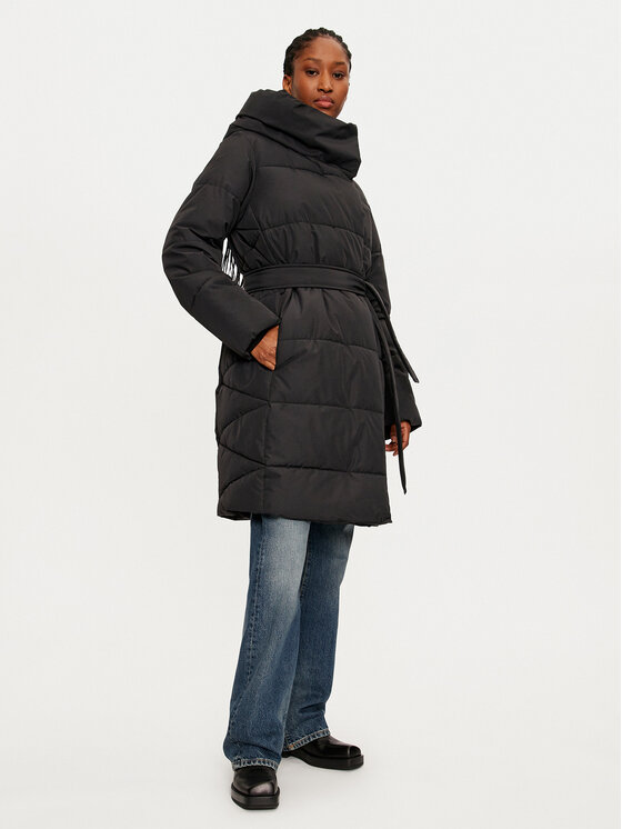 Vero Moda Зимно яке Leonie Kate 10320520 Черен Loose Fit за Жени цена