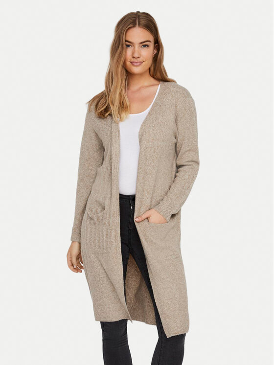 Vero Moda Кардиган 10215434 Бежов Regular Fit за Жени цена