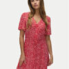Vero Moda Лятна рокля Alba 10292845 Червен Regular Fit за Жени цена