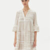 Vero Moda Лятна рокля Dicthe 10225127 Бежов Loose Fit за Жени цена