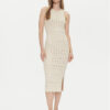 Vero Moda Лятна рокля Fabienne 10317250 Бежов Slim Fit за Жени цена