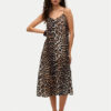 Vero Moda Лятна рокля Josie 10303398 Кафяв Regular Fit за Жени цена