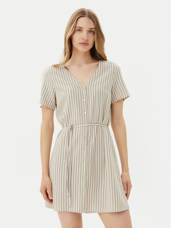 Vero Moda Лятна рокля Mymilo 10322976 Бежов Loose Fit за Жени цена