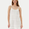 Vero Moda Лятна рокля Pretty 10325236 Бял Regular Fit за Жени цена