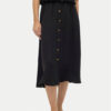 Vero Moda Миди пола Melaney 10304134 Черен Regular Fit за Жени цена