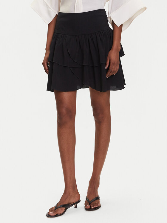 Vero Moda Мини пола Clara 10336425 Черен Regular Fit за Жени цена