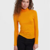 Vero Moda Поло Ella 10271620 Оранжев Regular Fit за Жени цена