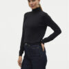 Vero Moda Поло Iris 10320450 Черен Slim Fit за Жени цена