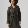 Vero Moda Преходно палто 10289973 Сив Regular Fit за Жени цена