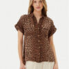 Vero Moda Риза Bumpy 10331923 Кафяв Regular Fit за Жени цена