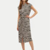 Vero Moda Рокля тип риза Mymilo 10282532 Бежов Regular Fit за Жени цена