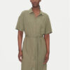 Vero Moda Рокля тип риза Thea 10333791 Зелен Loose Fit за Жени цена