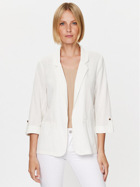 Vero Moda Сако Jesmilo 10279700 Бял Regular Fit за Жени цена