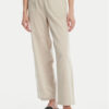 Vero Moda Текстилни панталони Caia 10333796 Бежов Wide Leg за Жени цена