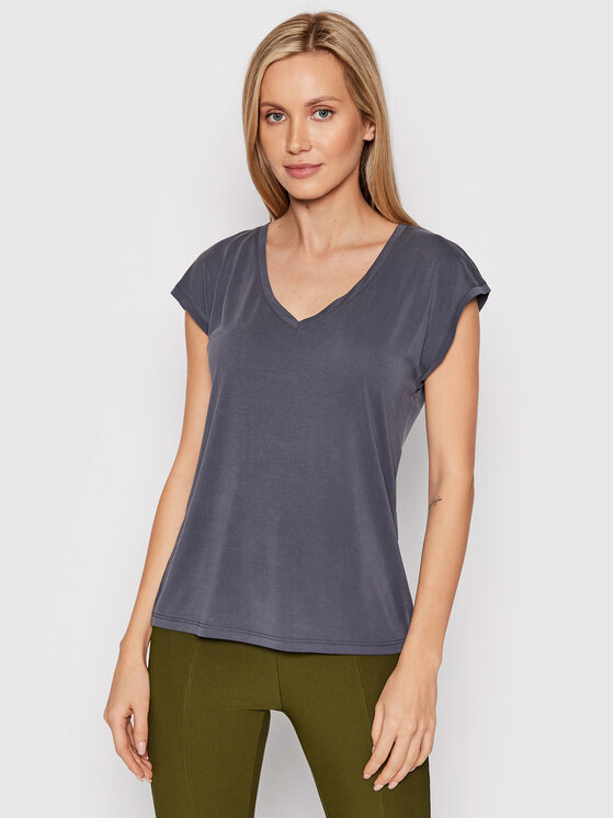 Vero Moda Тишърт Filli 10247666 Сив Regular Fit за Жени цена