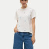 Vero Moda Тишърт Solvei 10325318 Бял Regular Fit за Жени цена