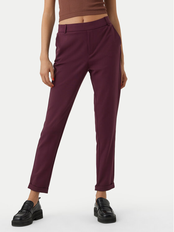Vero Moda Чино панталони Maya 10225280 Виолетов Regular Fit за Жени цена