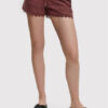 Vero Moda Шорти от плат Honey 10190155 Бордо Regular Fit за Жени цена