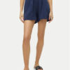 Vero Moda Шорти от плат Natali 10279687 Син Baggy Fit за Жени цена