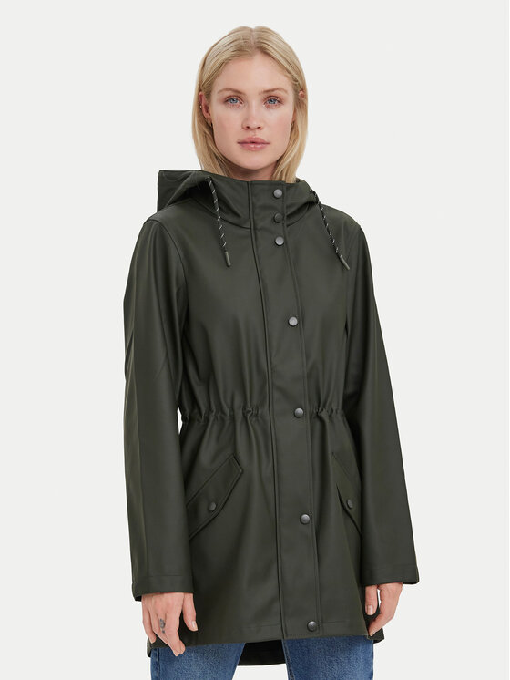 Vero Moda Яке за дъжд Malou 10266982 Сив Regular Fit за Жени цена