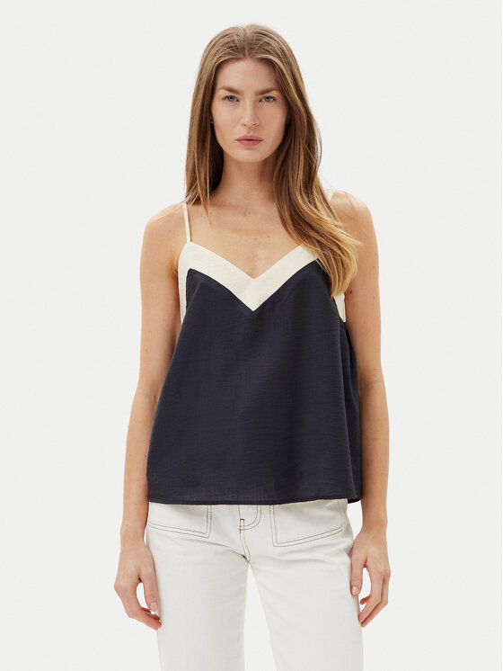 Vero Moda топ Denise 10329790 Черен Regular Fit за Жени цена