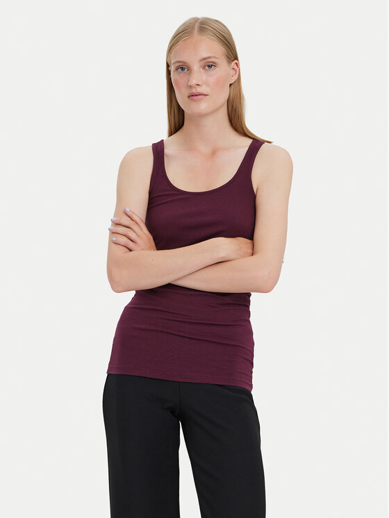 Vero Moda топ Maxi 10185110 Виолетов Regular Fit за Жени цена