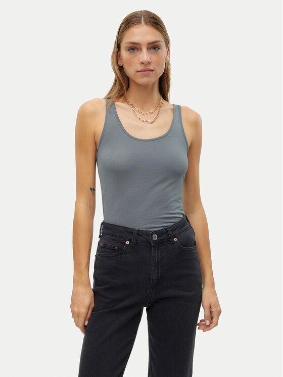 Vero Moda топ Maxi 10185110 Сив Regular Fit за Жени цена